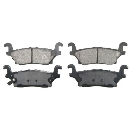 Wagner Brakes Semi-Met Disc Pad Set, Zx1120 ZX1120
